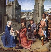 Gerard David The Adoration ofthe Kings France oil painting artist